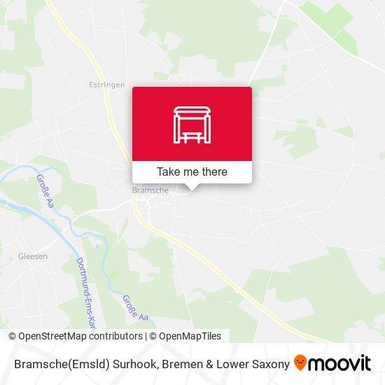 Bramsche(Emsld) Surhook map