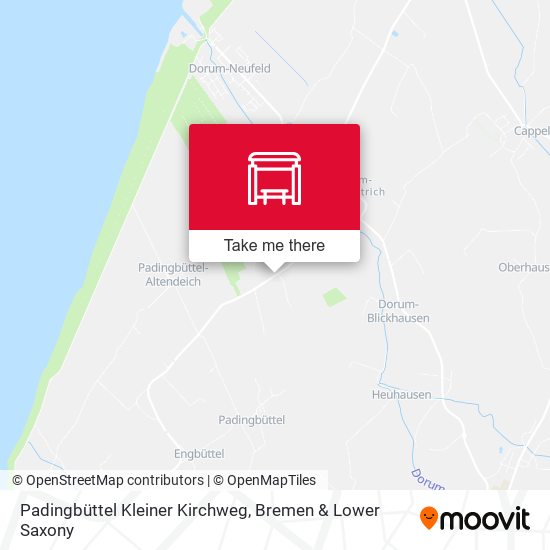 Padingbüttel Kleiner Kirchweg map