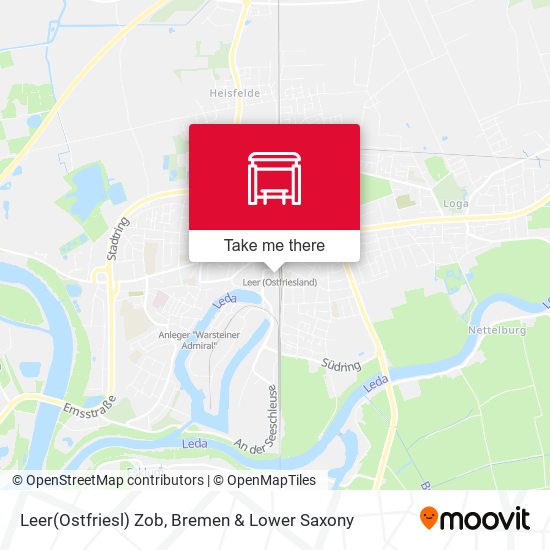 Leer(Ostfriesl) Zob map