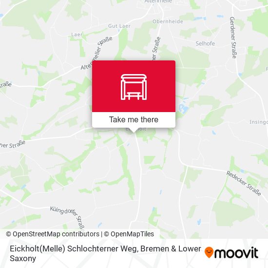 Eickholt(Melle) Schlochterner Weg map