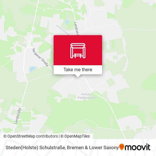Steden(Holste) Schulstraße map