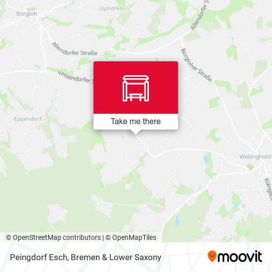 Peingdorf Esch map