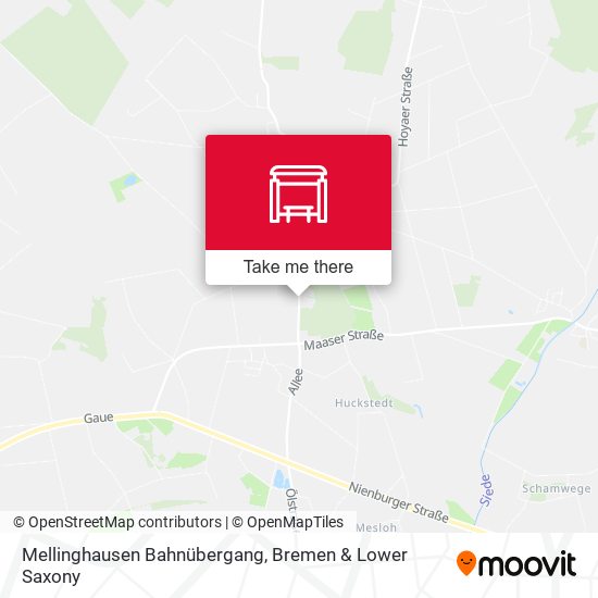 Mellinghausen Bahnübergang map