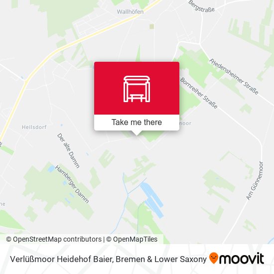 Verlüßmoor Heidehof Baier map