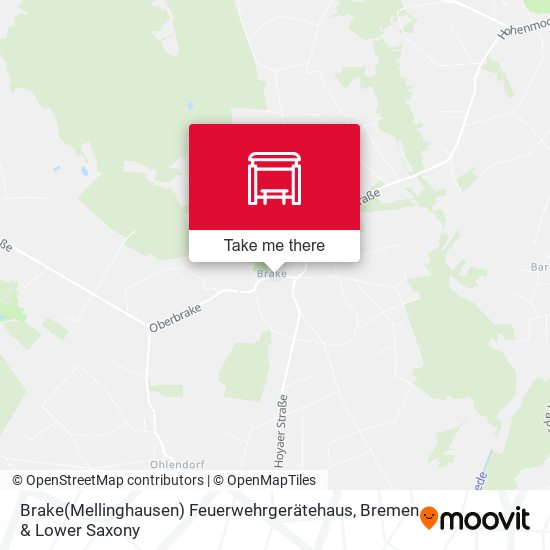 Brake(Mellinghausen) Feuerwehrgerätehaus map