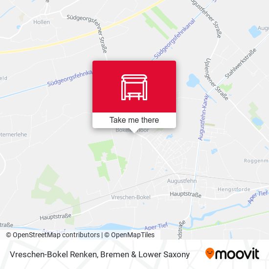 Vreschen-Bokel Renken map