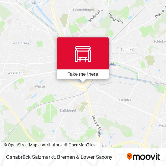 Osnabrück Salzmarkt map