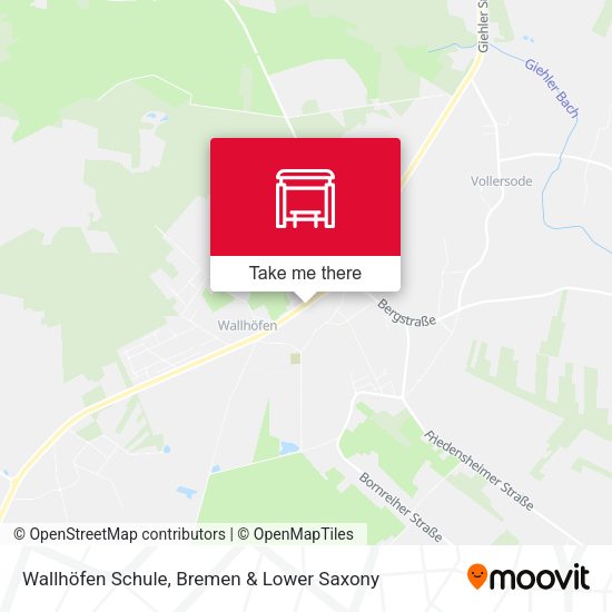 Wallhöfen Schule map