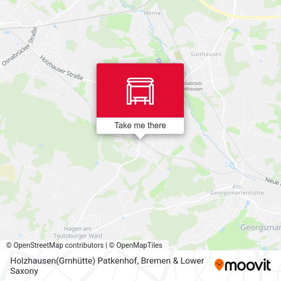 Holzhausen(Gmhütte) Patkenhof map