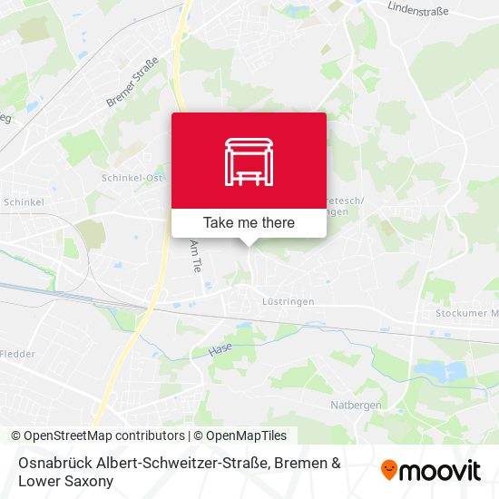 Osnabrück Albert-Schweitzer-Straße map