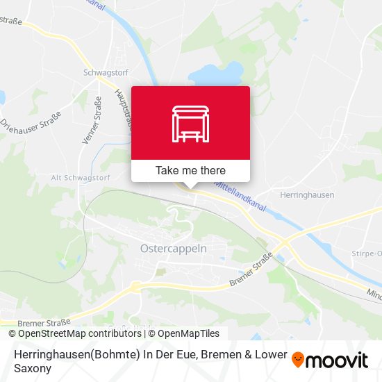 Herringhausen(Bohmte) In Der Eue map