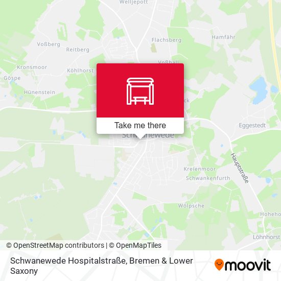Schwanewede Hospitalstraße map