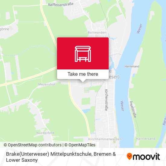 Brake(Unterweser) Mittelpunktschule map