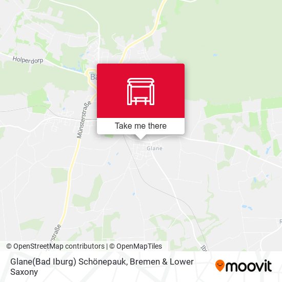 Glane(Bad Iburg) Schönepauk map