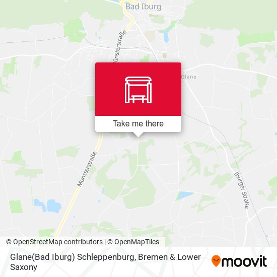 Glane(Bad Iburg) Schleppenburg map