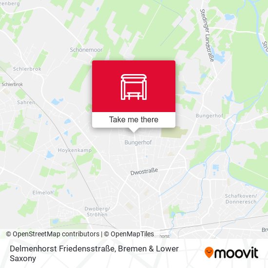 Delmenhorst Friedensstraße map