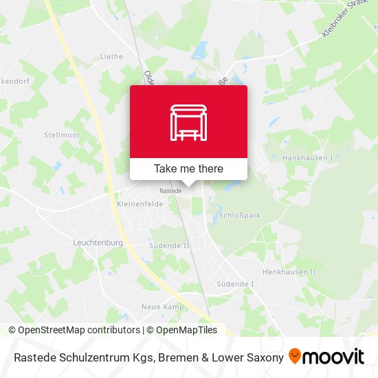 Rastede Schulzentrum Kgs map