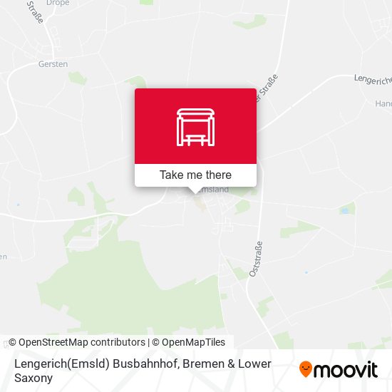 Lengerich(Emsld) Busbahnhof map