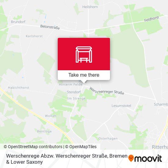 Werschenrege Abzw. Werschenreger Straße map