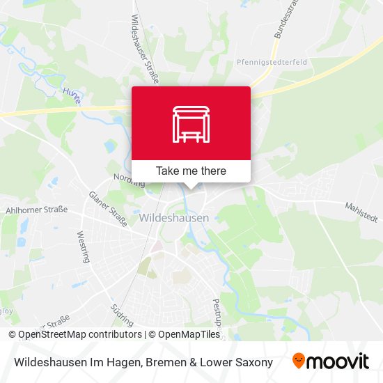 Wildeshausen Im Hagen map