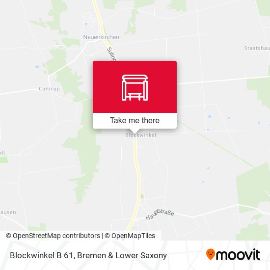 Blockwinkel B 61 map