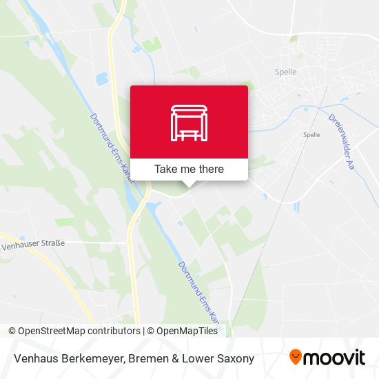 Venhaus Berkemeyer map