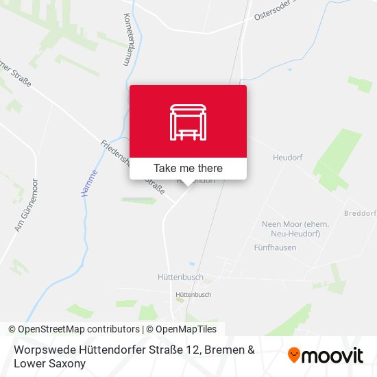 Worpswede Hüttendorfer Straße 12 map