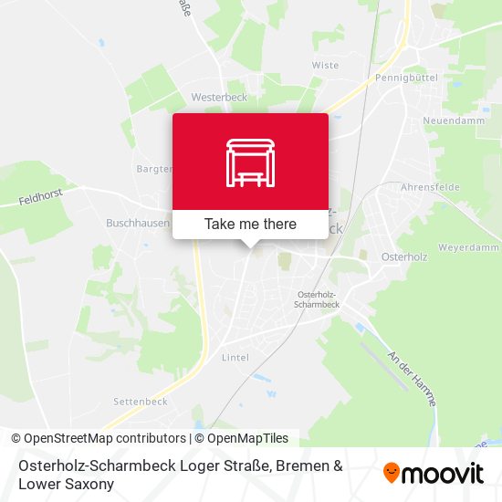 Osterholz-Scharmbeck Loger Straße map