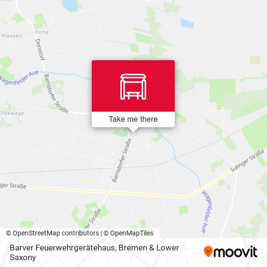 Barver Feuerwehrgerätehaus map