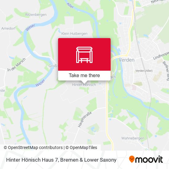 Hinter Hönisch Haus 7 map
