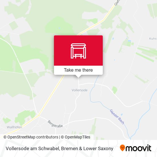 Vollersode am Schwabel map