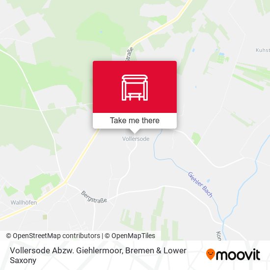 Vollersode Abzw. Giehlermoor map