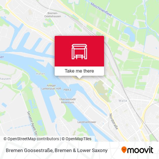 Bremen Goosestraße map