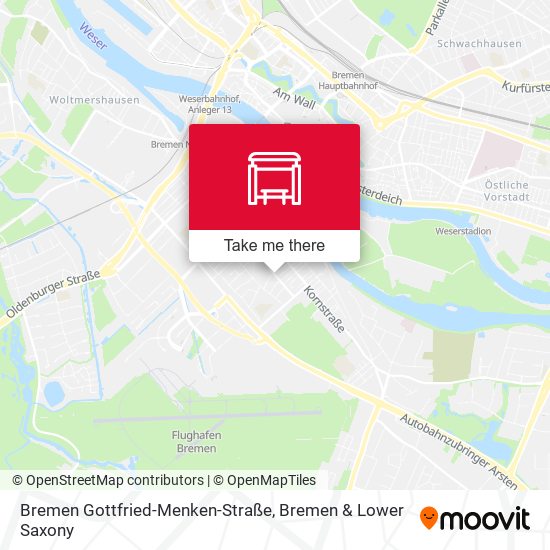 Bremen Gottfried-Menken-Straße map