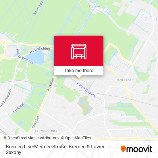 Bremen Lise-Meitner-Straße map