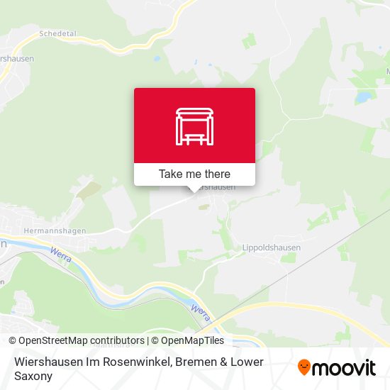 Wiershausen Im Rosenwinkel map