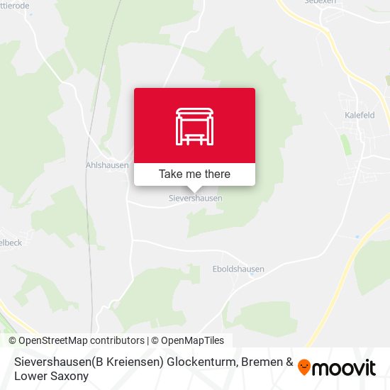 Sievershausen(B Kreiensen) Glockenturm map
