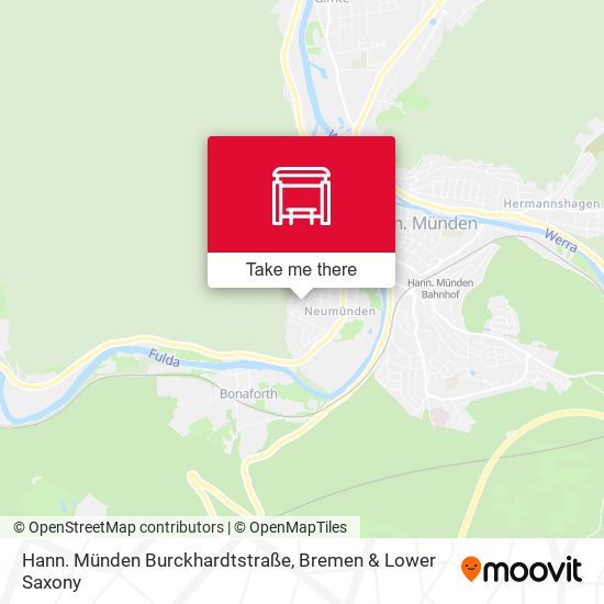 Hann. Münden Burckhardtstraße map