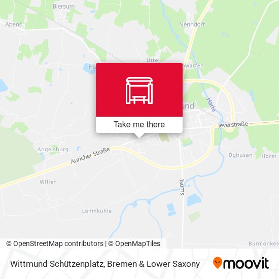Wittmund Schützenplatz map