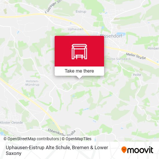 Uphausen-Eistrup Alte Schule map