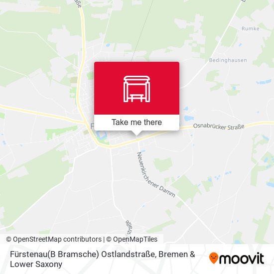 Fürstenau(B Bramsche) Ostlandstraße map