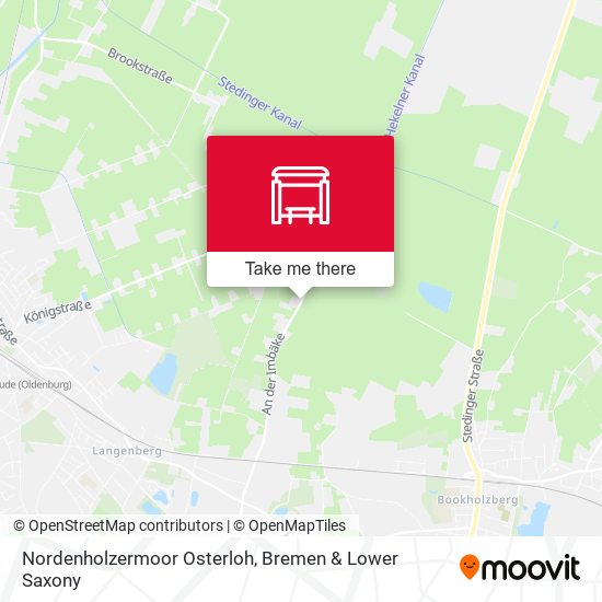 Nordenholzermoor Osterloh map