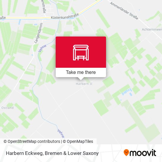 Harbern Eckweg map