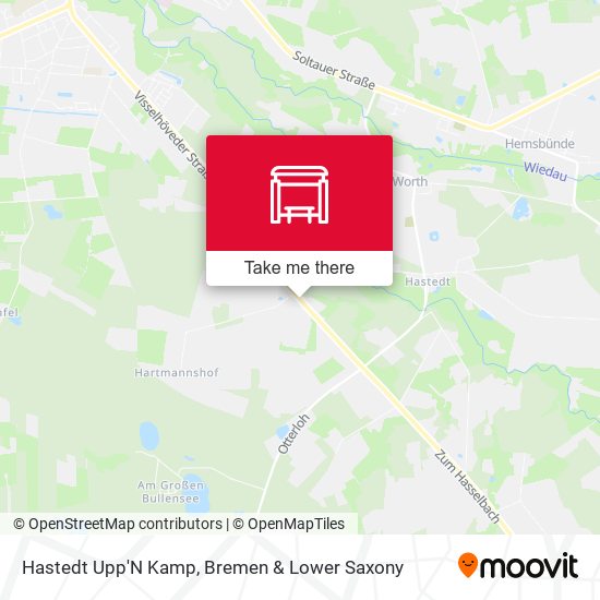 Hastedt Upp'N Kamp map