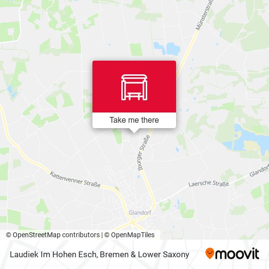 Laudiek Im Hohen Esch map