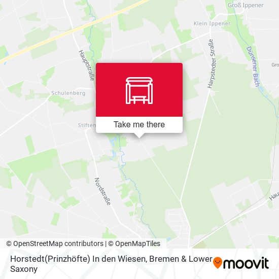 Horstedt(Prinzhöfte) In den Wiesen map