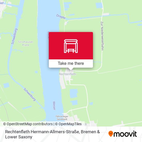 Rechtenfleth Hermann-Allmers-Straße map