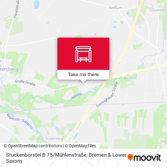 Stuckenborstel B 75 / Mühlenstraße map