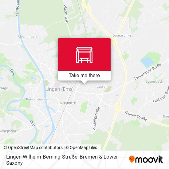 Lingen Wilhelm-Berning-Straße map