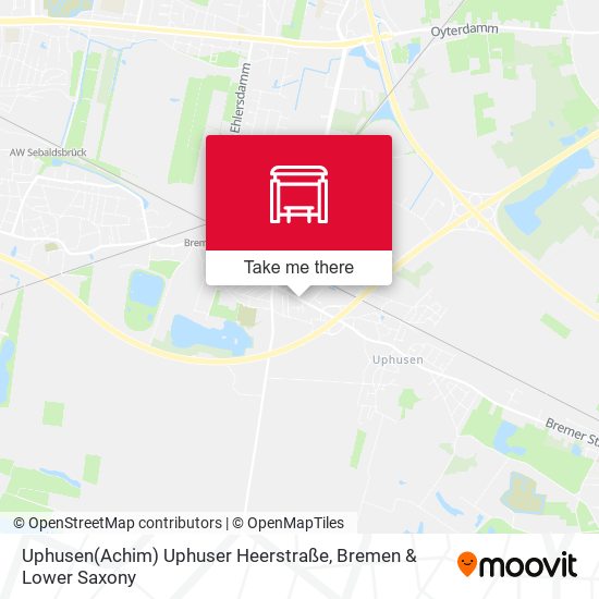 Uphusen(Achim) Uphuser Heerstraße map